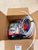 Box lot of misc accessories & cables