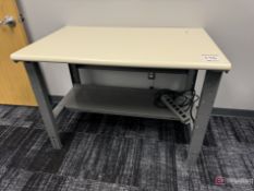 Uline adjustable height workbench, 48