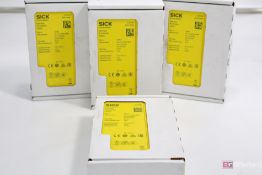 (4) Sick RLY3-OSSD400 Safety Relay Modules, New In Box
