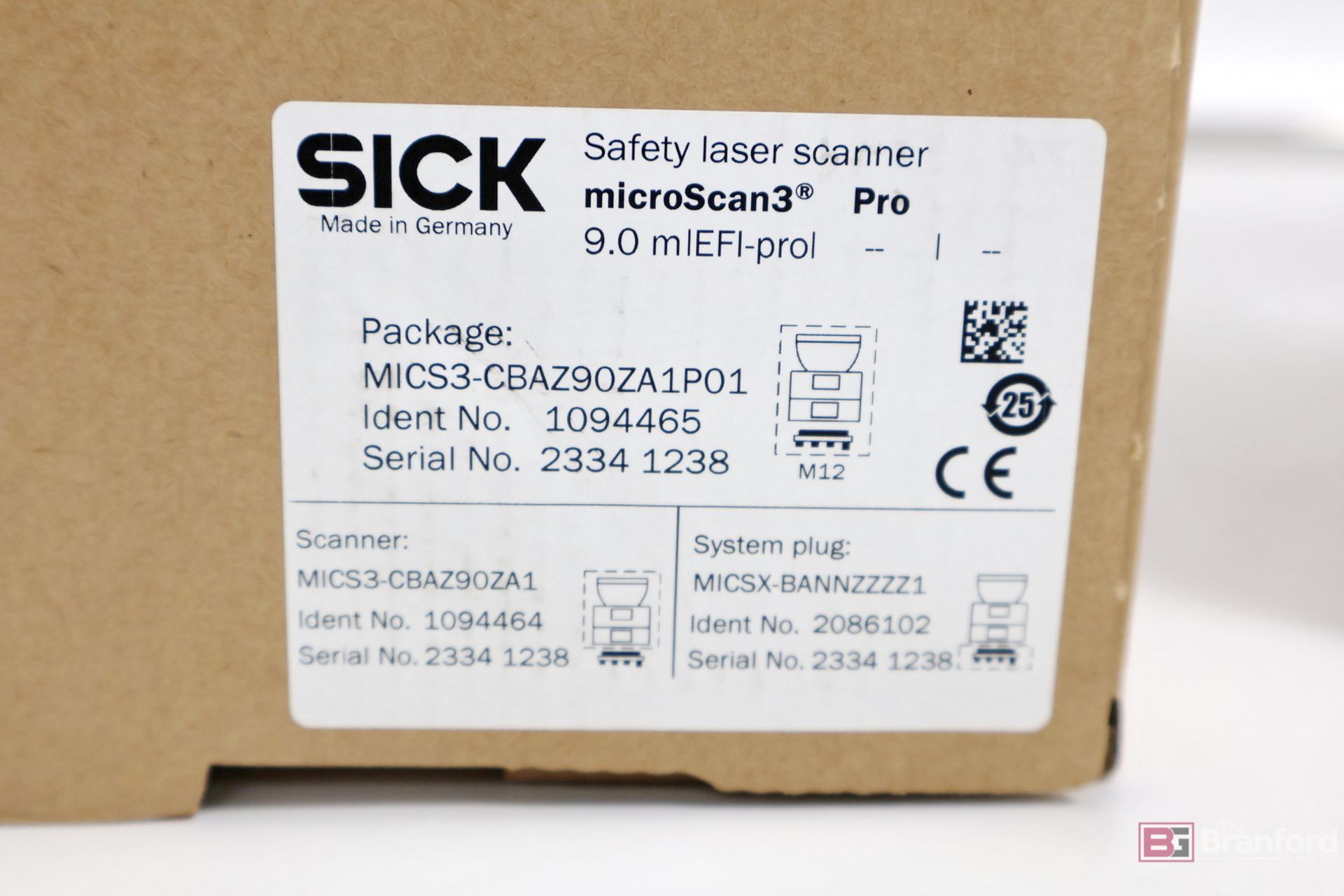 (2) Sick microScan3 Pro Safety Laser Scanners; Brand New In Box - Image 4 of 5