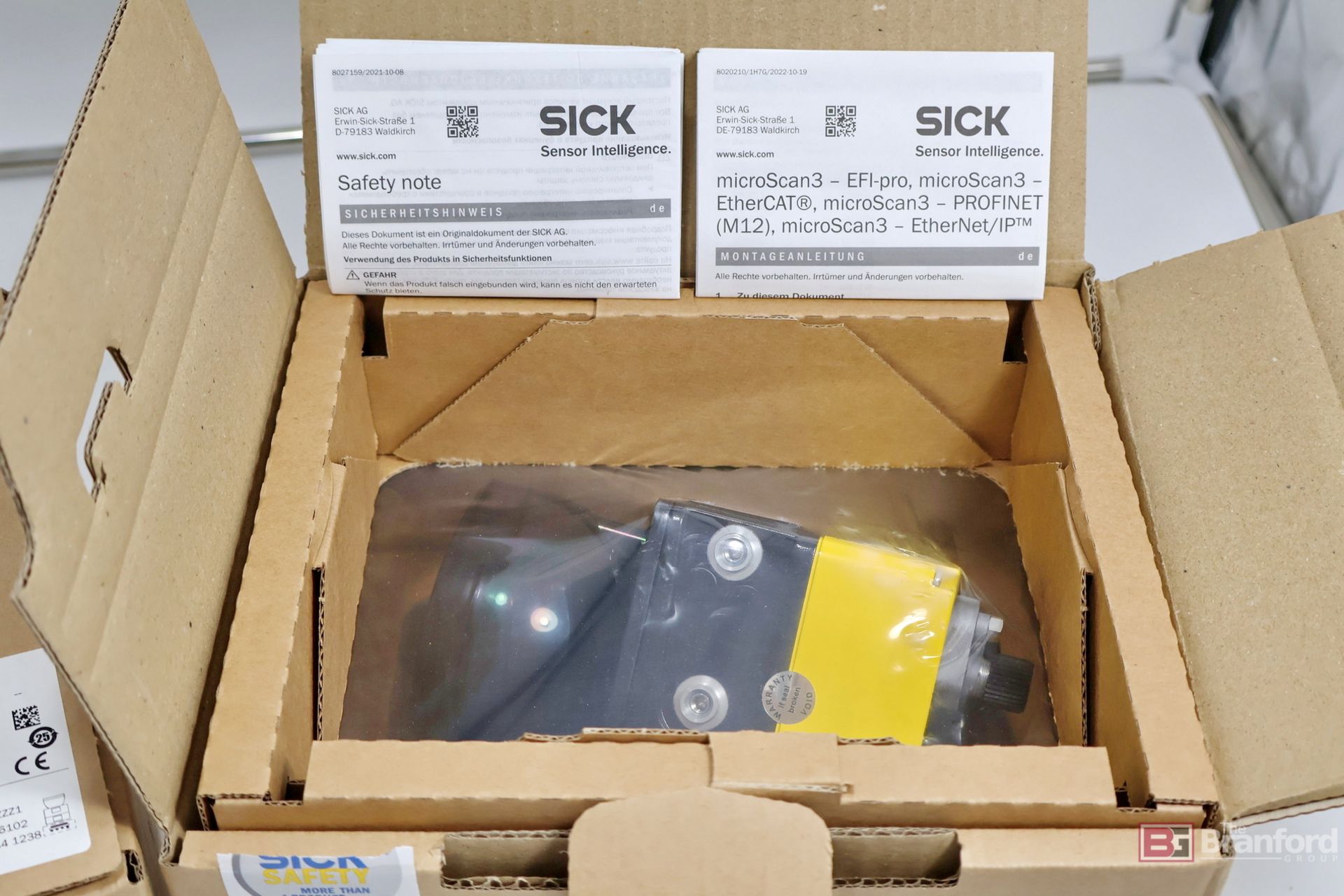 (2) Sick microScan3 Pro Safety Laser Scanners; Brand New In Box - Image 2 of 5