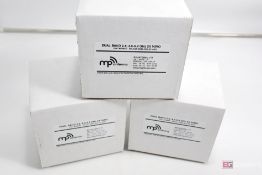 (3) MPAntenna 08-ANT-0944; 2.4GHz Omni Directional Dual Band Mobile WiFi Antennas