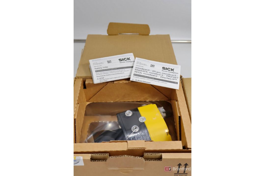 Sick microScan3 Pro Safety Laser Scanner; Brand New In Box - Image 1 of 4