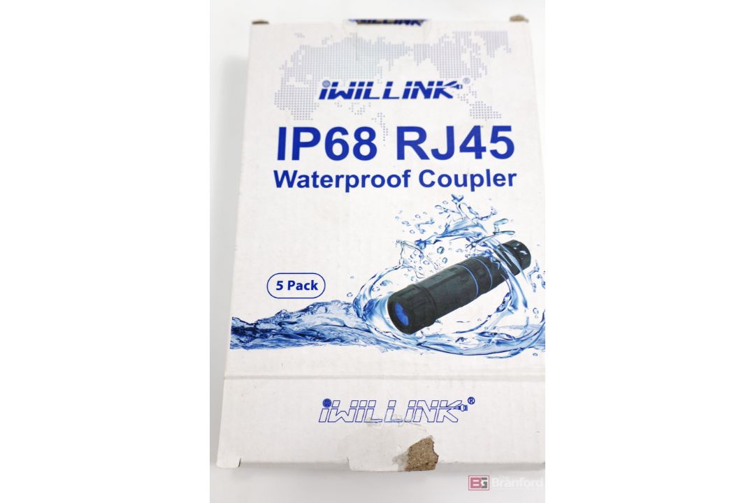 (29) iwillink Waterproof RJ45 Couplers; New In Box - Image 4 of 4
