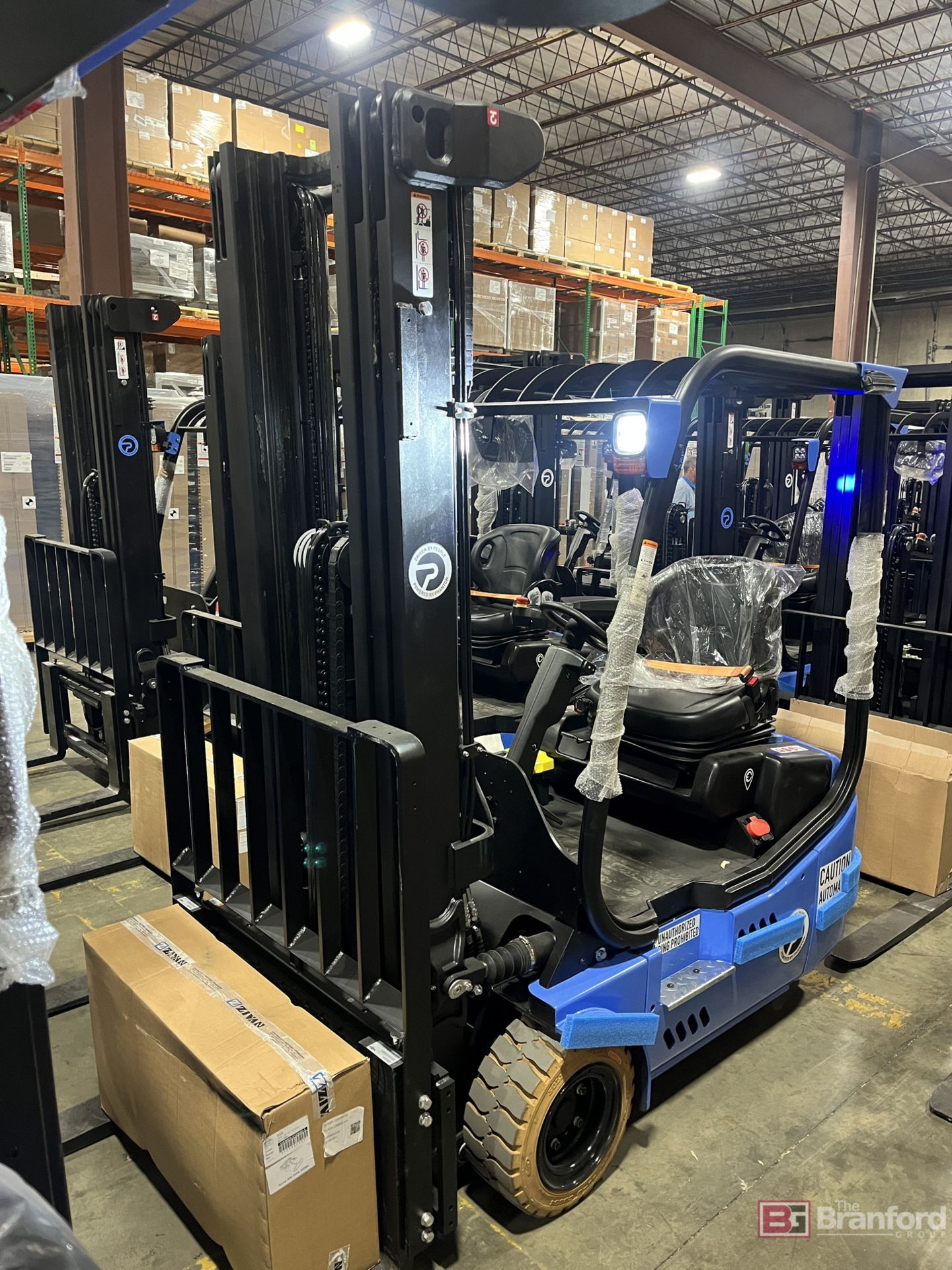 Big Joe 1-Ton Electric Fork Lift; Model: LVE-40 - Image 2 of 8