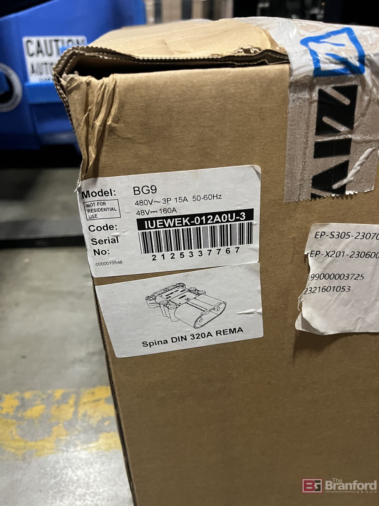 Big Joe 1-Ton Electric Fork Lift; Model: LVE-40 - Image 4 of 8