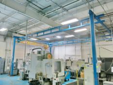 Gorbel 1000-Lb Cap. Freestanding Bridge Crane