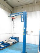 Gorbel 500-Lb Cap. Freestanding Jib Crane