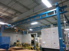 Gorbel 2000-Lb Cap. 20' x 30' Freestanding Bridge Crane