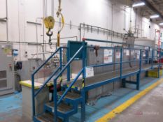 Lewis Corp. 4-Chamber Ultrasonic Cleaning Line