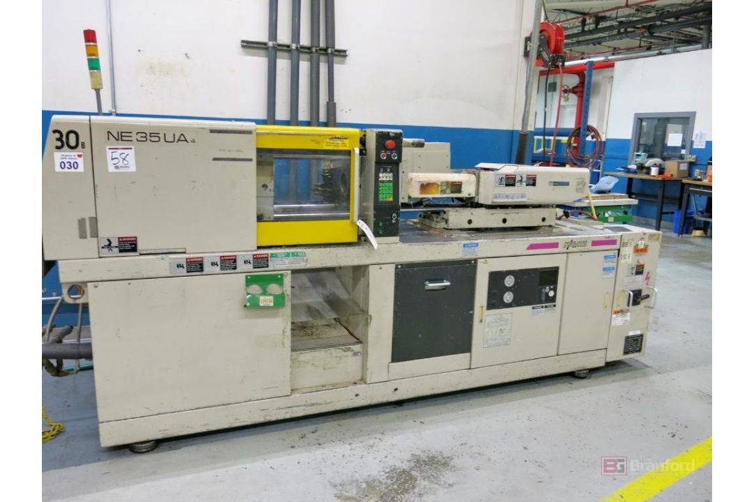 Niigata Model NE35UA4 35-Ton Horizontal Plastic Injection Molding Machine - Image 1 of 7