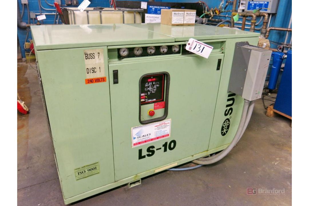Sullair Model LS10 25-HP Air Compressor - Image 1 of 4