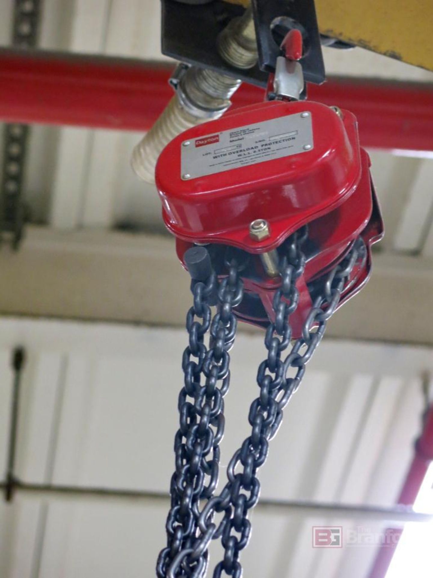 Grob 1/2-Ton Wall Mount Jib Crane - Image 2 of 3