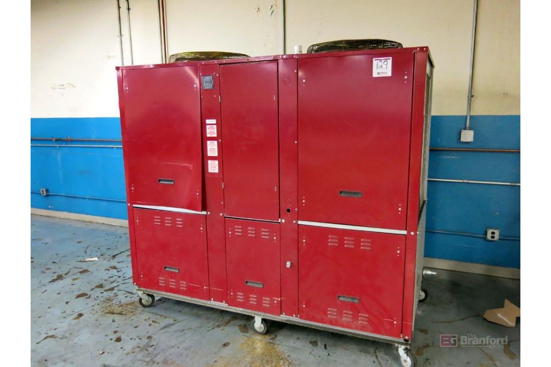 Wittmann Model Q8V-U120 Dual Zone 7-Ton Each Total 14-Ton Chiller - Image 1 of 5