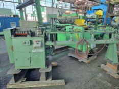 Shuster Model 1V18 Straight & Cut Machines