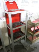 (3) MHC Pin Gauge Sets on Custom Made Aluminum Rack