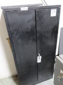 2-Door Steel Cabinet, w/ contents