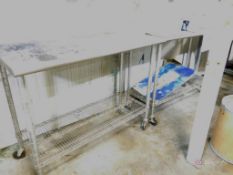 Stainless Steel Rolling Tables - 24