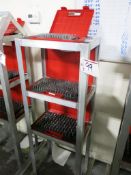 (3) MHC Pin Gauge Sets on Custom Made Aluminum Rack