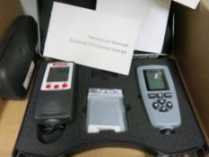 (2) Digital Coating Thickness Gauges