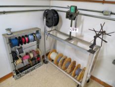 Racks of Wire & Hykon Mdl. 1410 Wire Length Meters