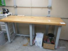 Wood Top Work Benches - 25