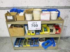 Shelf, w/ assorted hardware