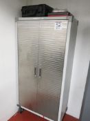 2-Door Castered Cabinet w/ Contents