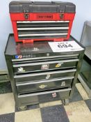 Worksmart 5-Drawer Rolling Toolbox, w/ Craftsman drawer toolbox