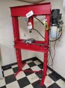 40-Ton Capacity Hydraulic Downacting H-Frame Press