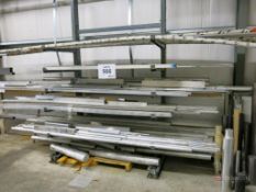 Cantilever Rack, w/ aluminum stock