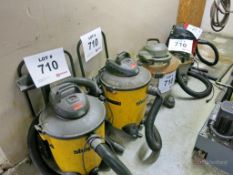 Assorted Wet / Dry Vacuums, [2] Shop Vacuums