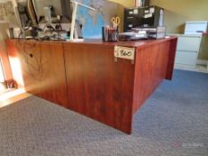 Left Return Desk, w/ chair