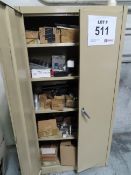 2-Door Steel Cabinet & Shelf
