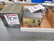 Micron TQ 0-20V DC Power Supply, Tripp Lite PR-25 Power Supply