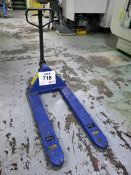 Worksmart Approximately 5000lb. Capacity Pallet Jack