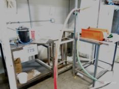 Lot of Assorted Steel Welding Tables