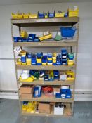 Shelf w/ hardware, etc.