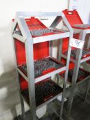 (3) MHC Pin Gauge Sets on Custom Made Aluminum Rack