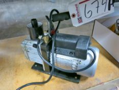 One Stage Mdl. 003-PT-30133 Vacuum Pump