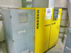 Kaeser Mdl. SFC-18 25HP Screw Type Air Compressor