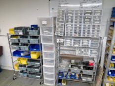 NSF Wire Racks, w/ totes & hardware