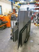 Finger Carts, w/ steel sheet stock, grating, stainless steel sheets