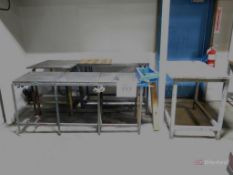 Lot of Assorted Steel Tables