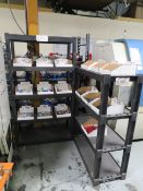 Plastic Stackable Shelves (no contents)