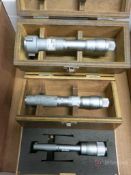 Various Mitutoyo Inside Bore Micrometers