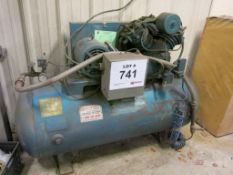 Kellogg-American 10HP 2-Stage Piston Type Air Compressor
