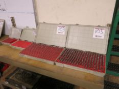 (4) Vermont Gage Pin Gauge Sets