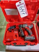 Milwaukee 18-Volt Cordless Drill Kit