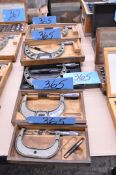 Lot-5-Various Outside Micrometers with Cases